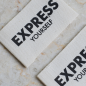 Preview: Labels/Webetiketten "Express yourself" von ATELIER BRUNETTE